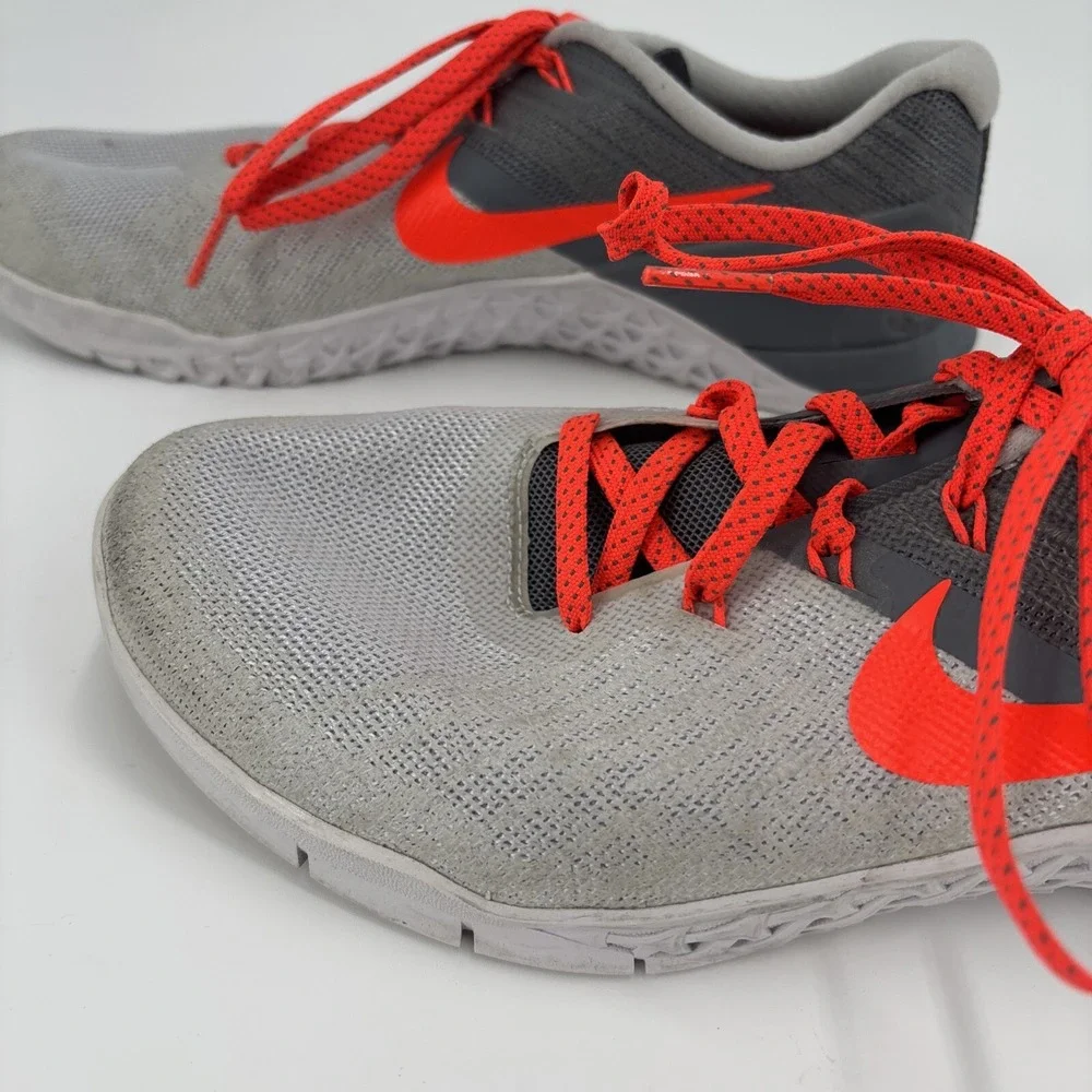 Nike Metcon 3 Women's Shoes Sneakers Orange/Gray 849807-006 Size 9‎